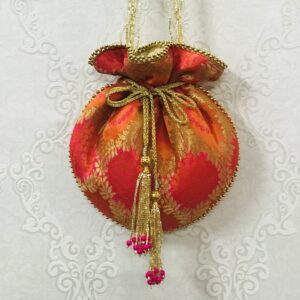 Brocade Potli.