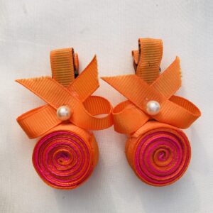 Lollipop Flower Hair Clip.