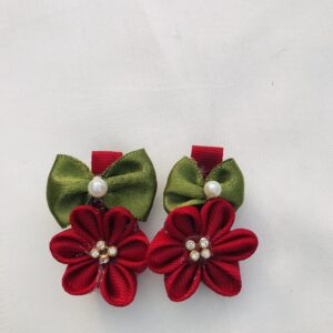 Flower With Dimond And Pearl.