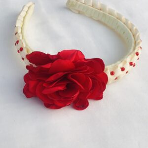 Satin with Beats and Flower