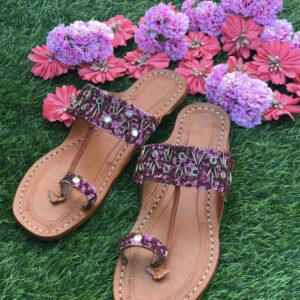 Purple Diamond Kohlapuri