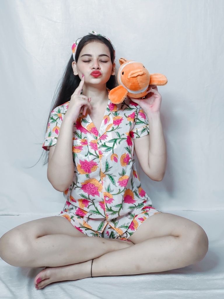 Handblock Night Wear