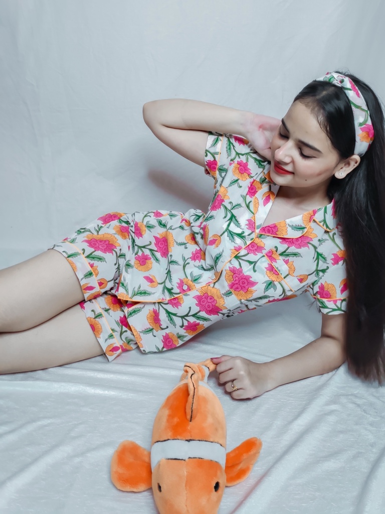 Handblock Night Wear - Image 3