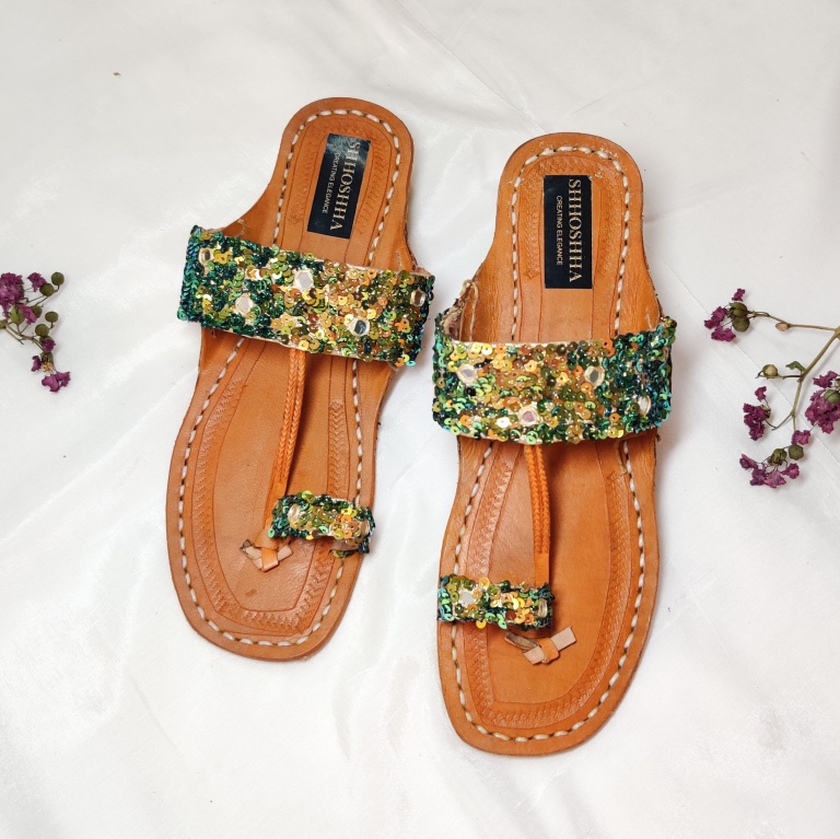 GN-SQ-FW-2 SEQUIN EMBELLISHED KOLHAS - Image 11