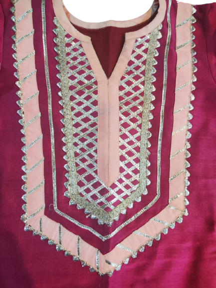 Grape Sharara Suit - Image 2