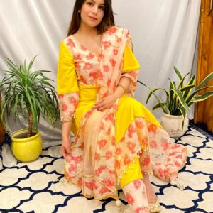 coral bliss suit set