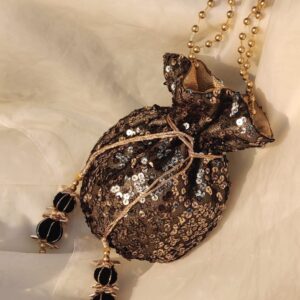 Black Golden Mocktail Potli