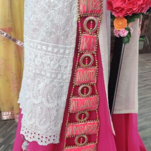 Embroidered Latkan (Magenta)