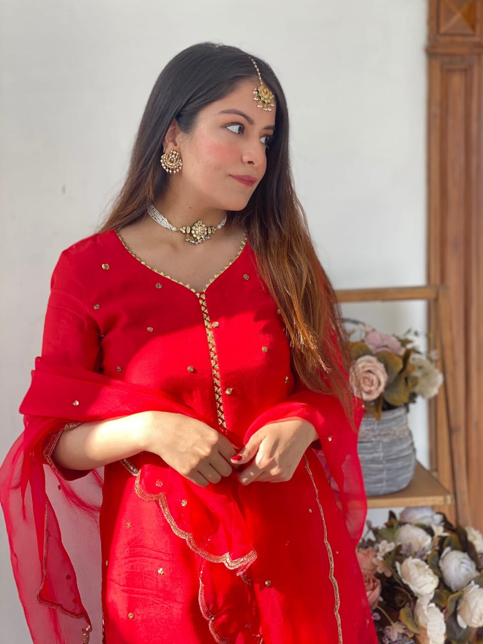 rubysilk suit shhoshha Ruby Silk Suit Set