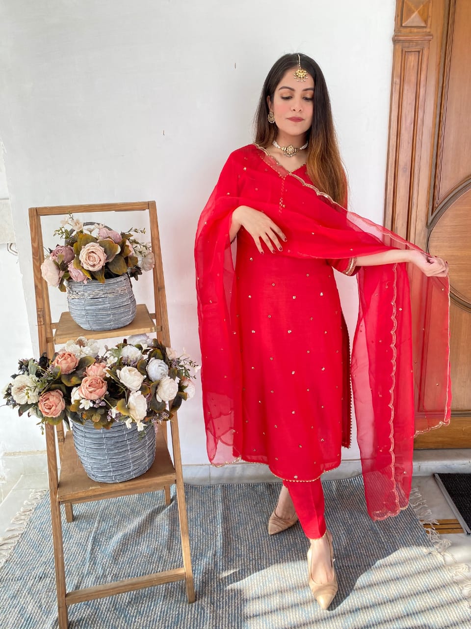 rubysuitshhoshhaa Ruby Silk Suit Set - Image 2