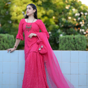 SHAZNEEN SHARARA SUIT