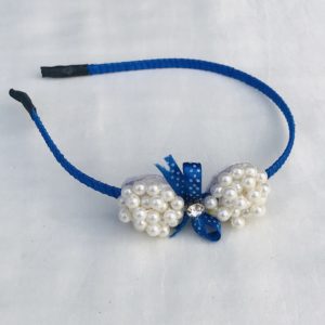 Pearly Blue Hairband