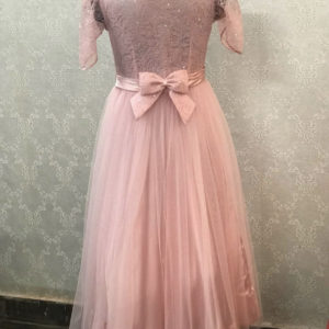 Pink Party Wear Gown