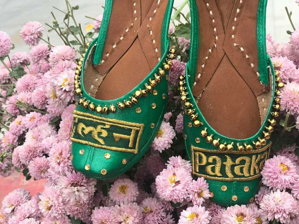 pataka dulhan chappal