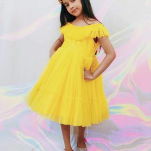 Bright Yellow Frock